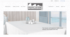 Desktop Screenshot of fabricationsinc.com